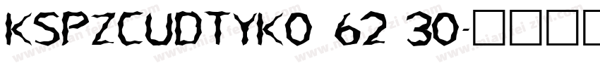 KSPZCUDTYK0 62 30字体转换